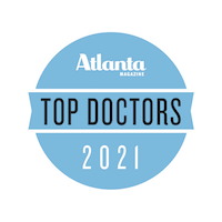 2021 Top Doctors Award by Atlanta Magazine